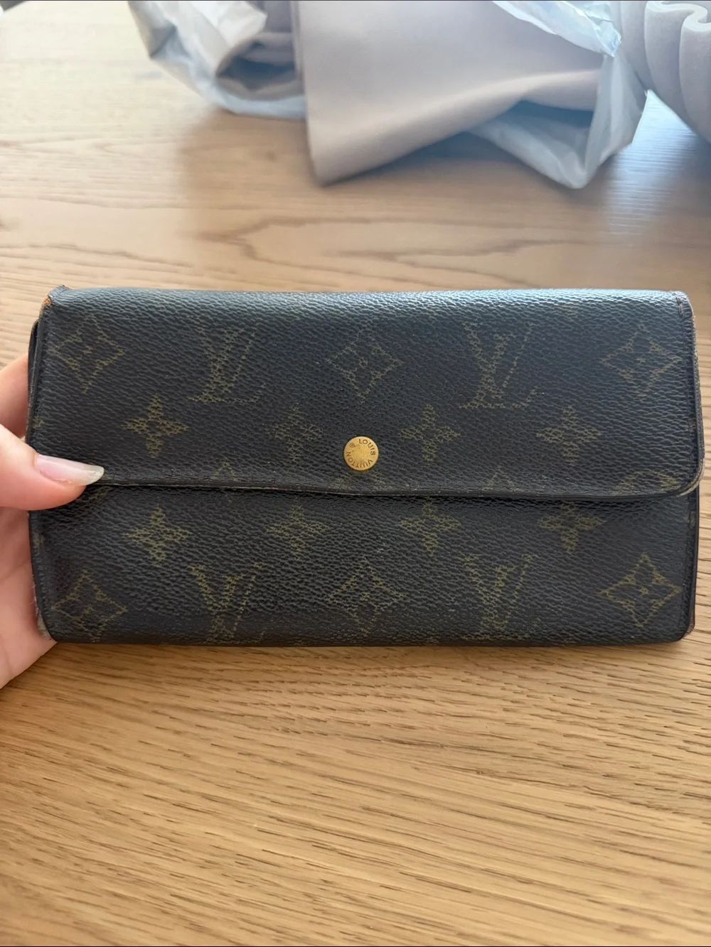 Louis Vuitton Monogram Canvas Long Wallet - Brown Monogram